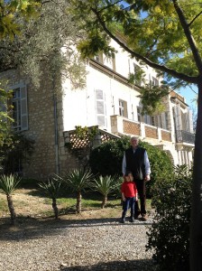 Outside Renoir's House